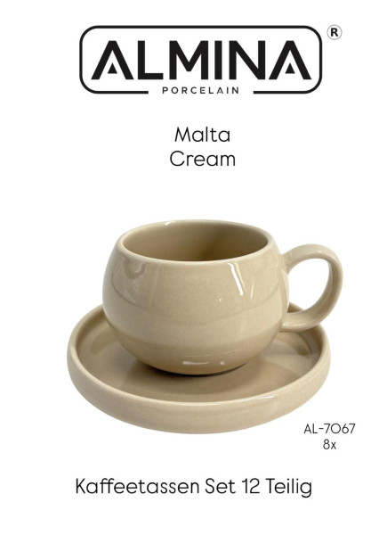 AL-7067 Mokkatassen Set Malta Cream - 8