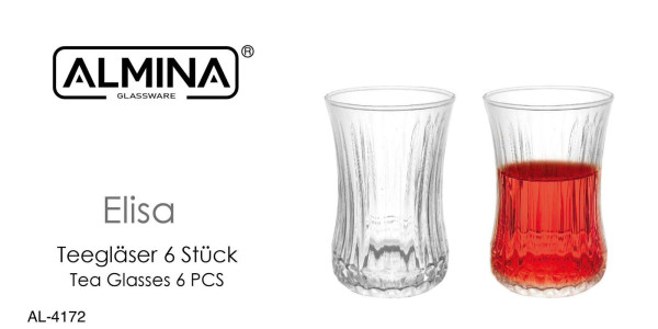 AL-4172 Teeglas 6er Elisa - 12