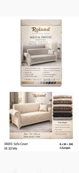 34693 Koltuk Örtüsü Mix ROLAND - 30