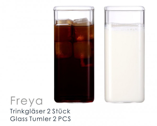Wasserglas 2er AL-0686 Freya