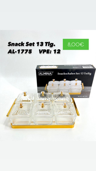 AL-1775 Snackschalen Set 13 tlg - 12