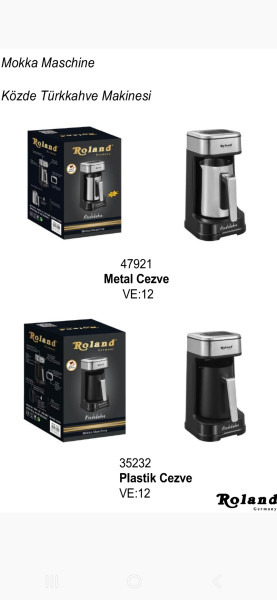 R-47921 Mokkakocher Metal Közde Kahve - 12