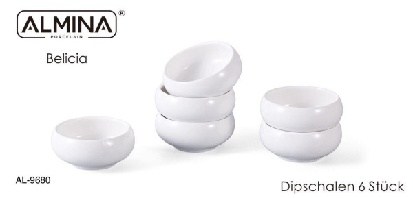 AL-9680 Dipschale 6er Belicia
