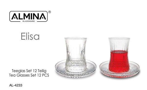 AL-4233 Teeglas Set 12 tlg. - 8