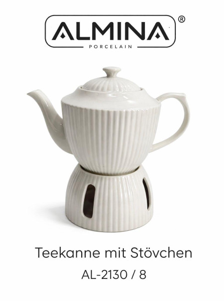 AL-2130 Teekanne Mit Stövchen -8