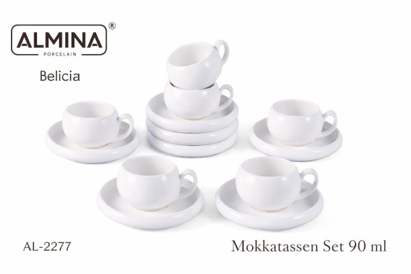 AL-2277 Mokkatassen Set Belicia - 8