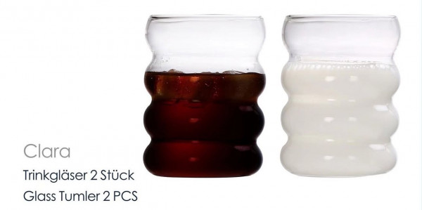 Wasserglas 2er Clara AL-0556
