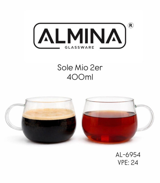 AL-6954 Wasserglas 2er Sole Mio - 24