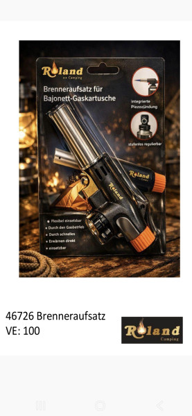 46726 Brenneraufsatz Torch - 100