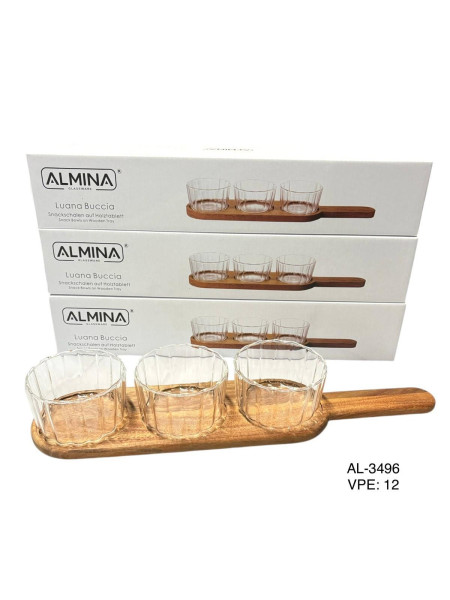 AL-3496 Snackschalen Set Luana Buccia - 12