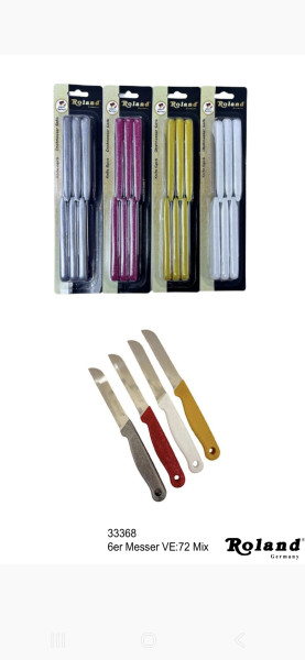 33368 Obstmesser Set 6tlg. - 72