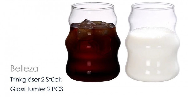 Wasserglas 2er AL-0655 Belleza